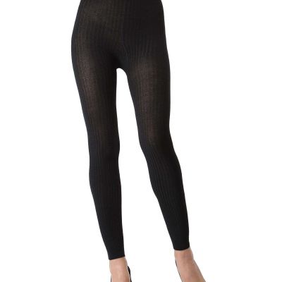 Footless Ribbed Sweater Tights